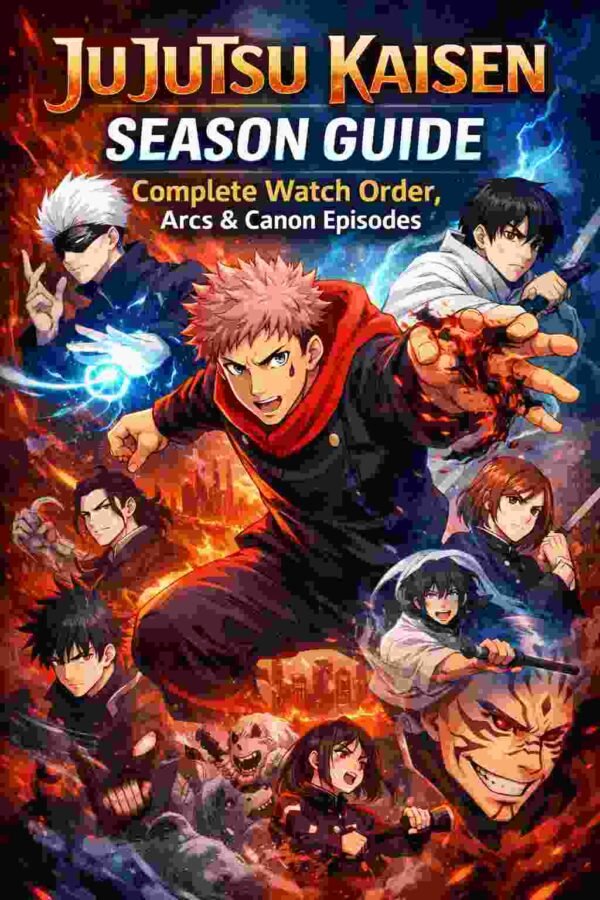 Jujutsu Kaisen Season Guide Complete Watch Order, Arcs & Canon