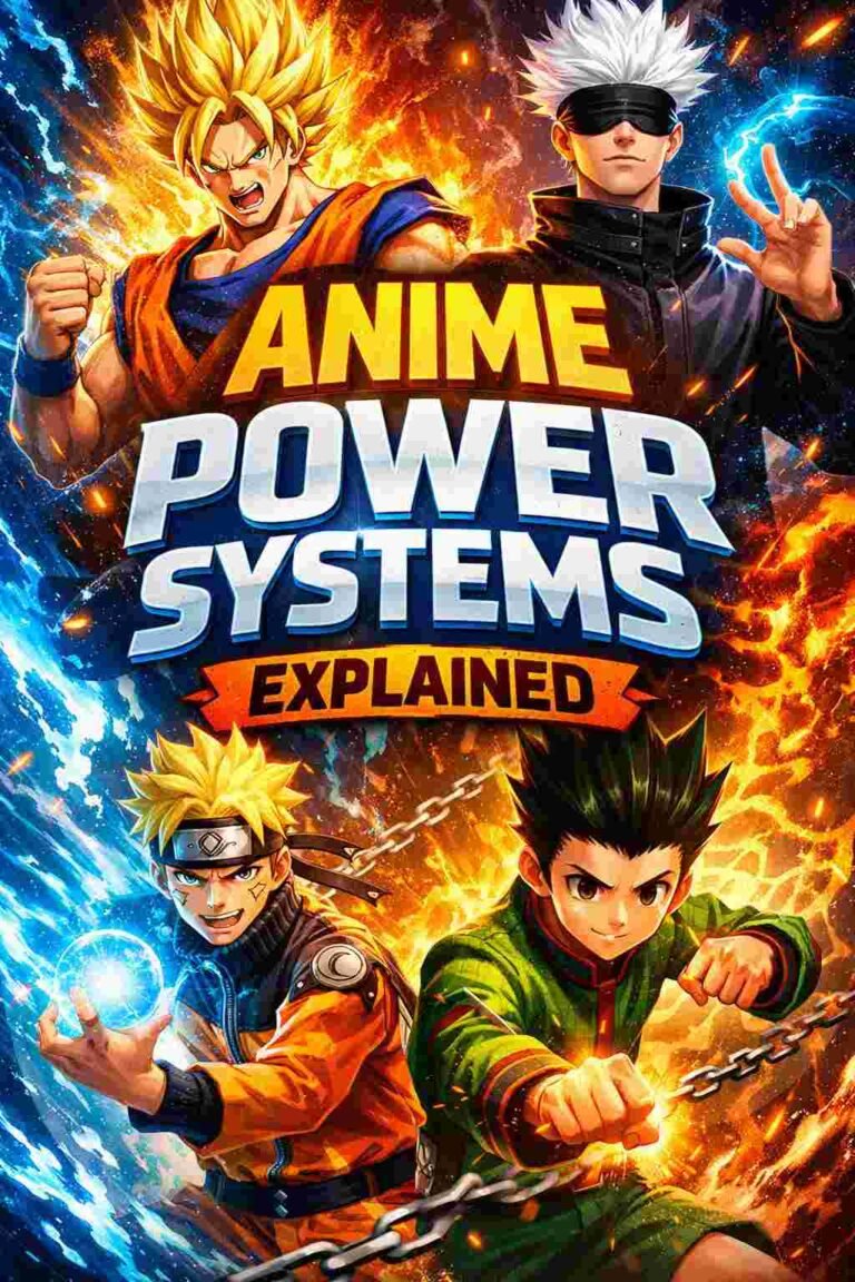 Anime Power Systems Explained – Heroes And Pins