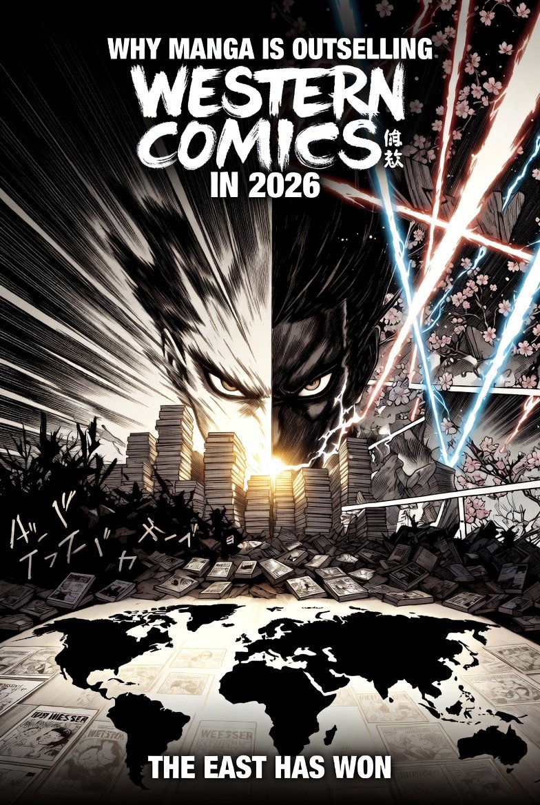 Why Manga Is Outselling Western Comics in 2026